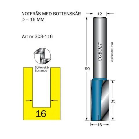 Cobolt 303-116 Notfräs Kampanjpris